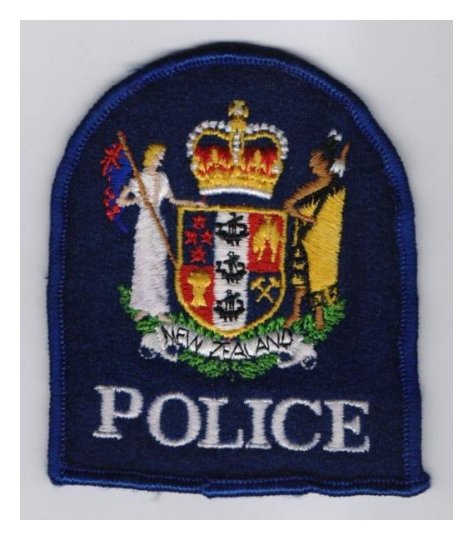 New Zealand Police Patch (Ref 583)